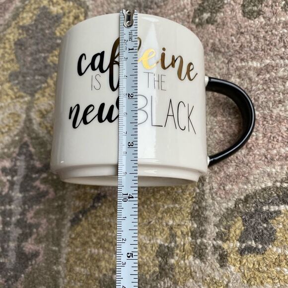 Simple Ceramic Caffeine is the new Black Coffee Cup - Picture 5 of 7